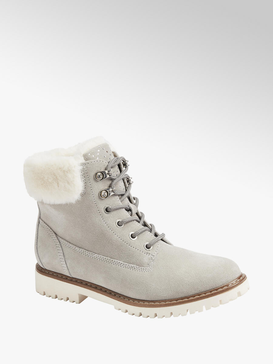 Schnürboots von Landrover in grau DEICHMANN Schnürboots von Landrover in grau DEICHMANN